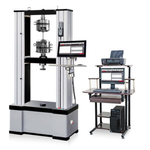 Electronic Computerized Double Column Laboratory Mechanical Material Electronic Universal Testing Machine With Touch Screen and TV