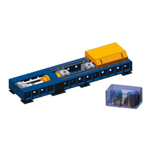 1000KN 2000KN 5000KN Horizontal Tensile Test Machine For Long Material Samples