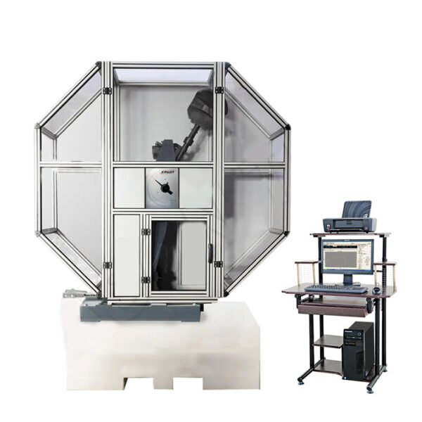 Computer Control Semiautomatic Impact Testing Machine Metal Charpy Impact Equipment