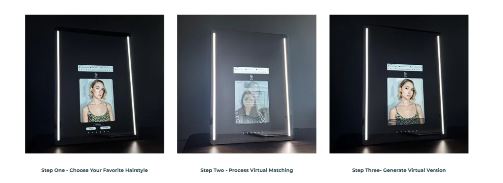 Advantage of AI Barber Mirror