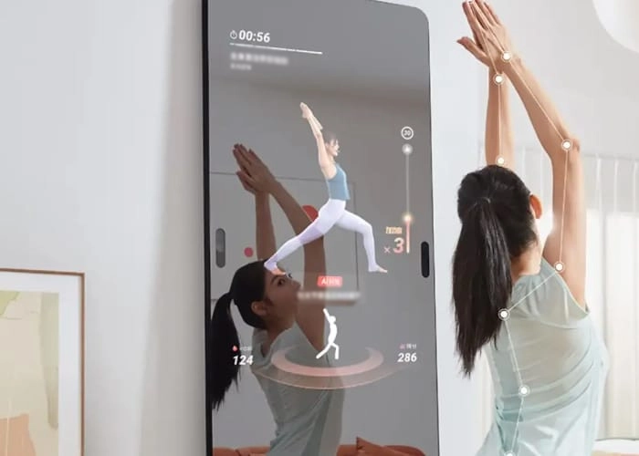 Real-Time Feedback on the GymMirror