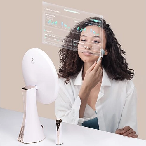 Smart makeup mirror Skin Analysis